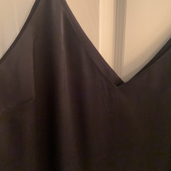 H&M NWT size XL black satin camisole top - Picture 8 of 10